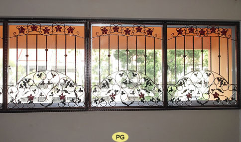 Wrought Iron Window Grilles